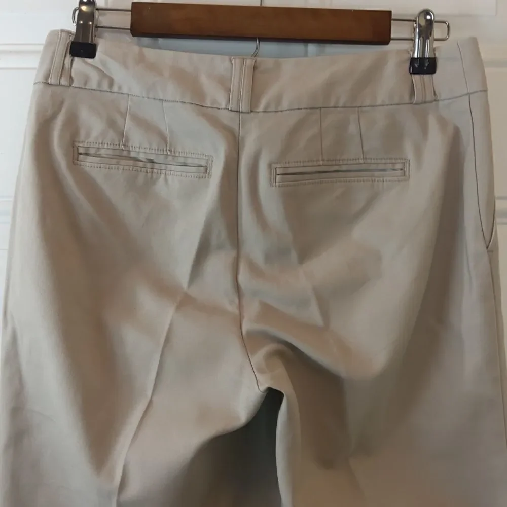 Banana Republic khaki Jackson fit cuffed pants